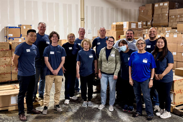 Image of Bearingstar Team with a community organization